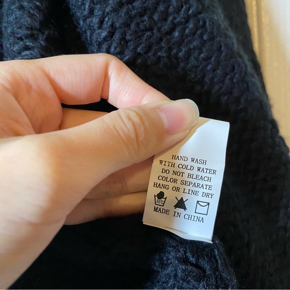 Anthropologie Black Cardigan with Yellow Smiley Faces - Picture 8 of 8